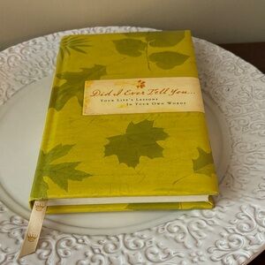 Green Leaf Pattern Journal